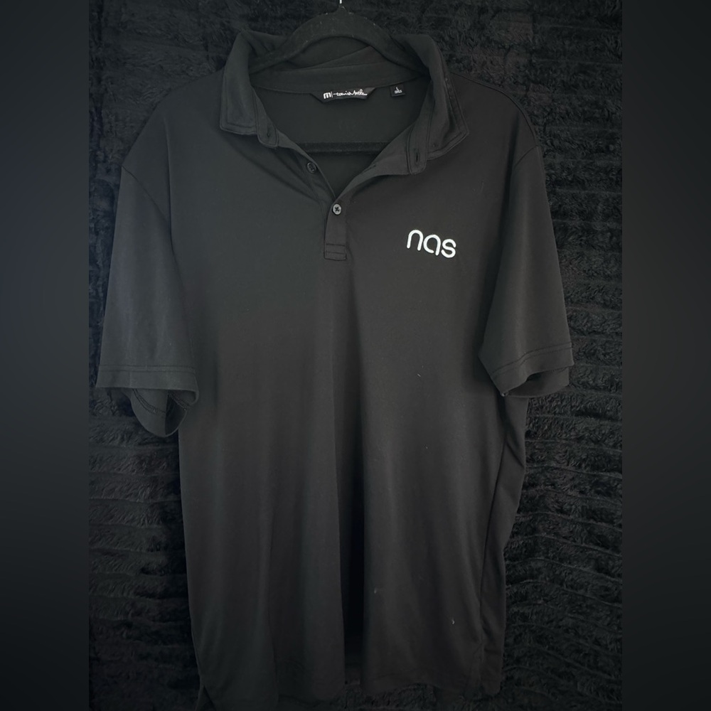 Travis Mathew Black Polo Shirt